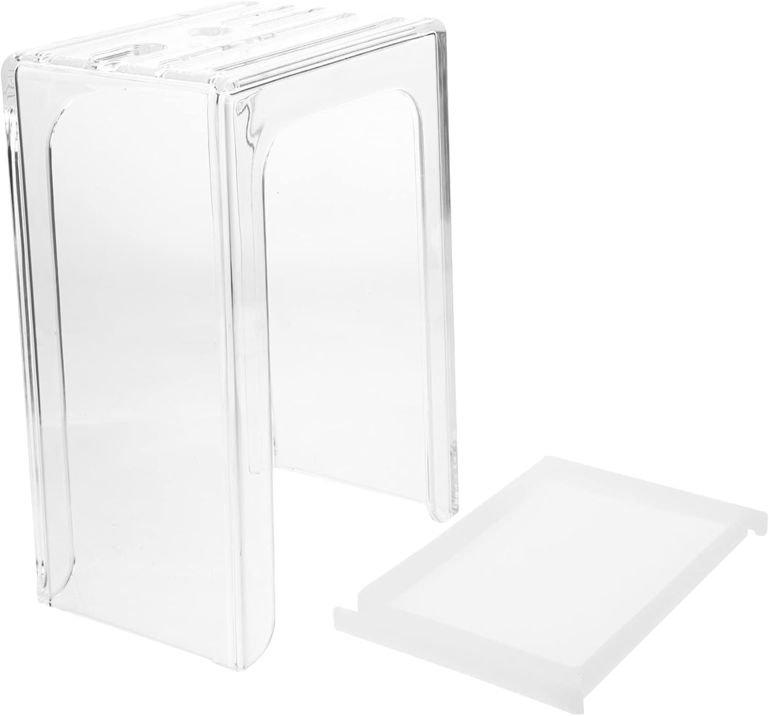 Household Acrylic Cutter Holder Multi-functional Storage Rack for Kitchen Utensils Stylish Desktop Knife Organizer for Efficient Cutter Storage