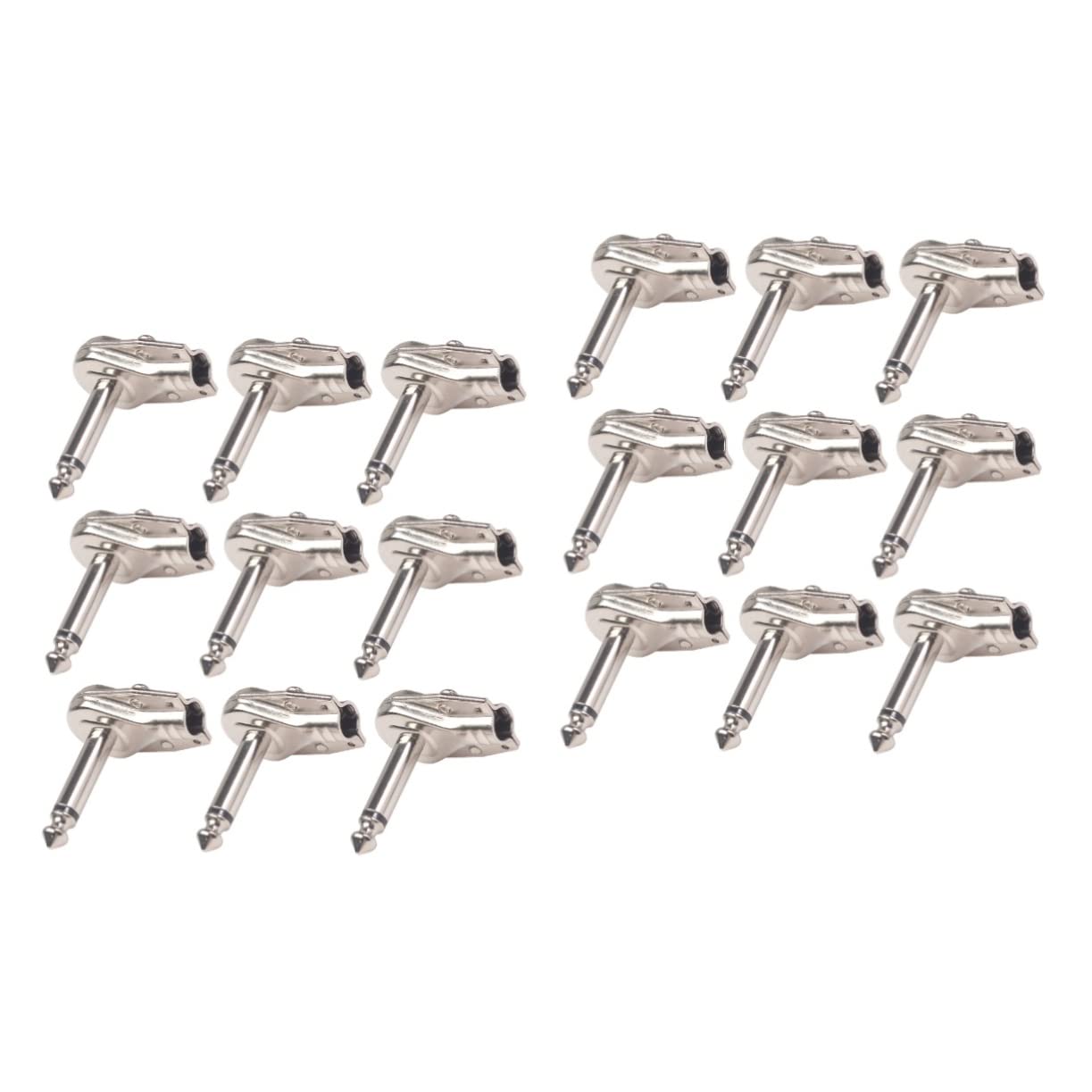 ifundom 20stücke Teiliges Gitarreneffekt-pedalstecker-adapter Für Pedalboard Robuste Verbindung Platzsparendes Design Für Profis Und Gitarrenliebhaber