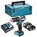 Produktbild Makita DHP487RMJ Schlagbohrmaschine, 18 V, LXT (2 x 4,0 Ah) in Makpac
