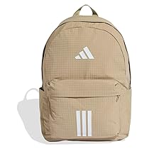 adidas Mixte ESSENTIALS 3 STRIPES BACKPACK BACK TO SCHOOL 2, Wonder Cargo, white, One size