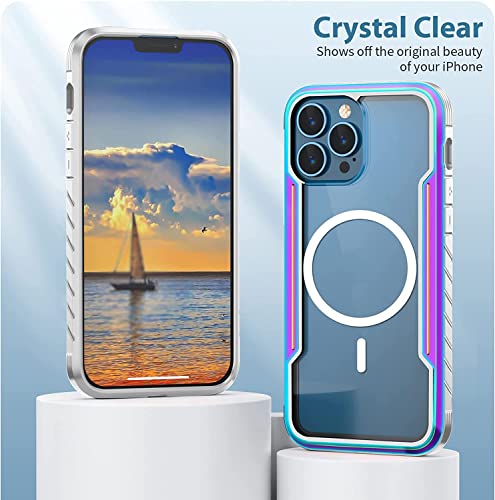 Coque iPhone 14 Pro Max antichoc de qualité militaire avec aimants