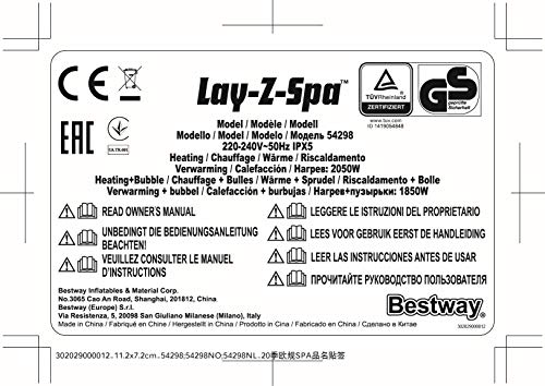 Bestway Lay-Z-Spa Helsinki AirJet - 30