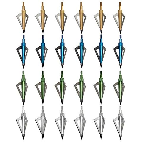 Toparchery 24er Jagdspitzen 3D Pfeilspitze 125 Grains Cover