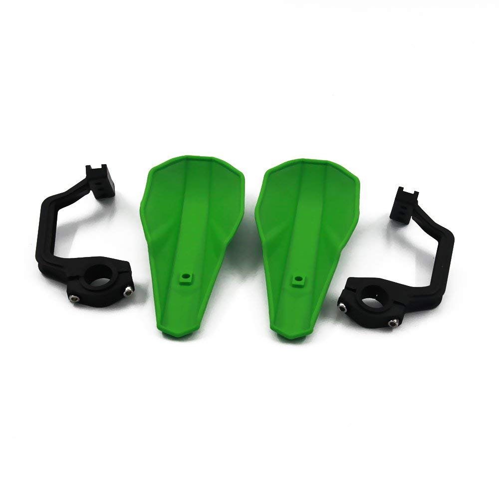 AnXin Paramani da 22 mm e 28 mm, per moto da cross, motocross, KLX 110, KLX, 140, 140G, KLX, 125, KX125, KX, 65, KX85, KX100, KX80, KX65, KX112, verde