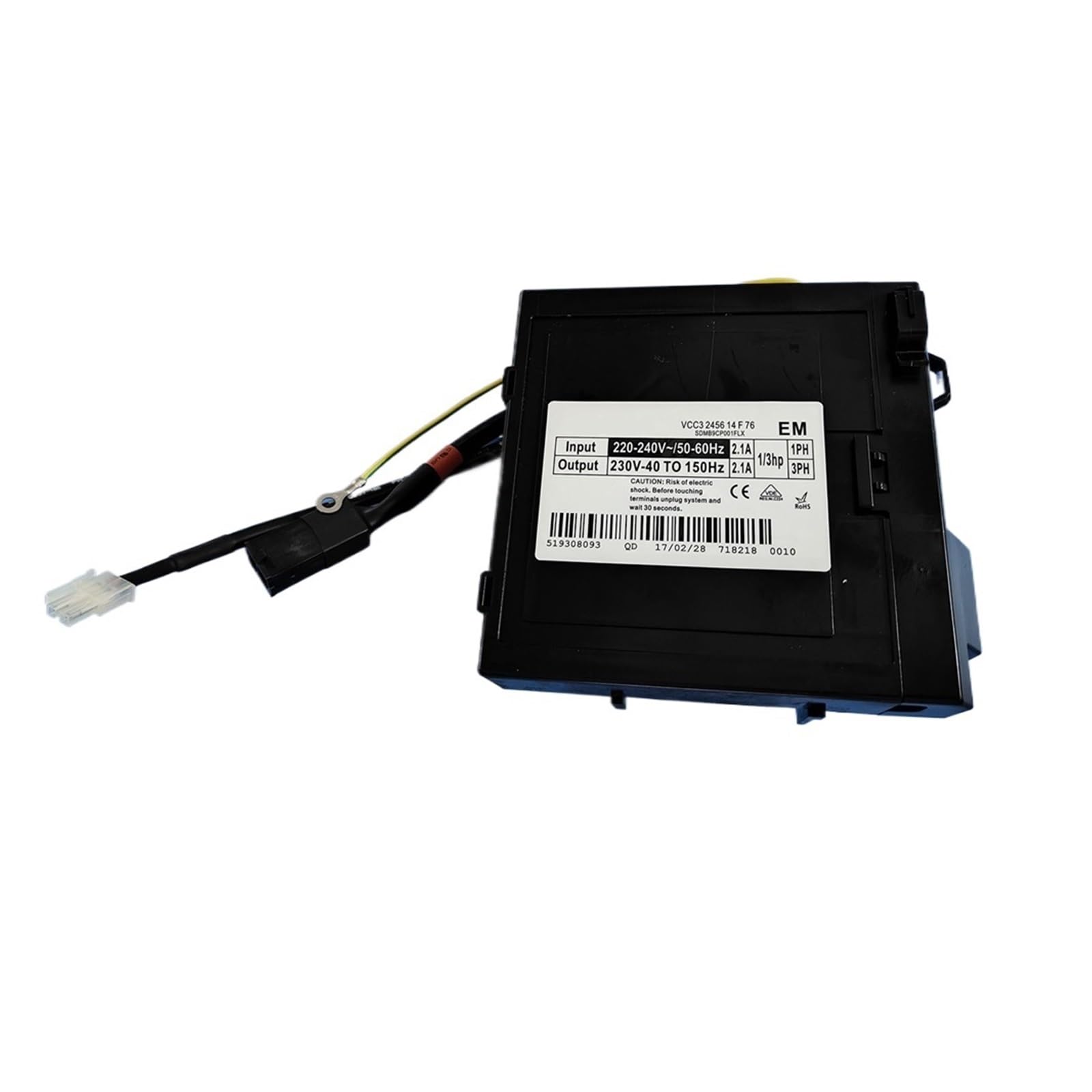GENTERUN Refrigerator Compressor Inverter Drive Control Board，Compatible For Haier ， 0193525188 ，Compatible For Embraco， QD VCC3 2456 B5 Freezer Parts