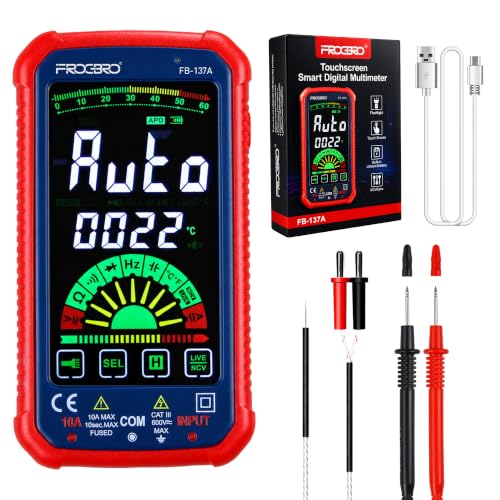Touch VA Screen Digital Multimeter for Electrician Circuit Testin...