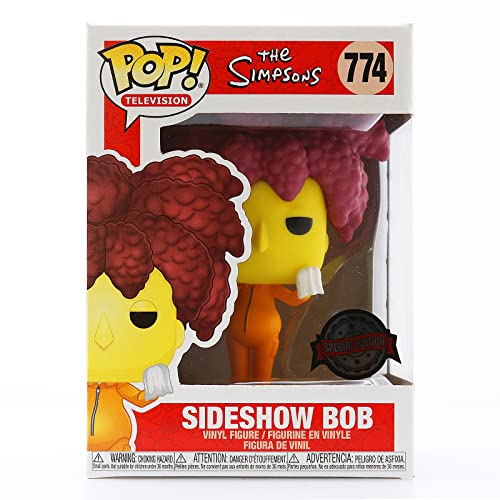 En Oferta Funko Pop! Television: The Simpsons – Sideshow Bob #774 Vinyl Figure Shop Exclusive