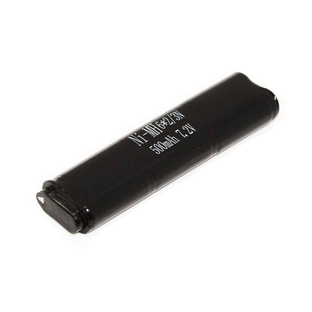 CYMA 7,2 V 500 mAh NI-MH Batteria ricaricabile per Softair AEG CYMA CM030, CM121, CM122, CM123, CM125, CM126, CM127 TokTipo MarAEP Series