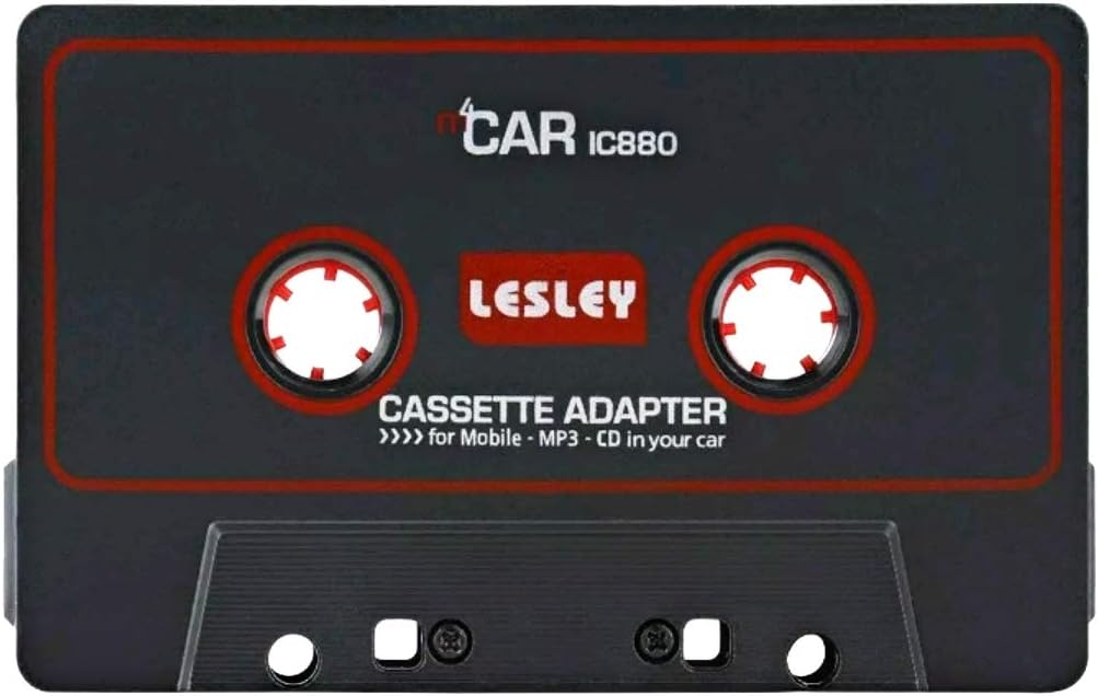 FORE Vintage Expressway Car Cassette Adapter Player for Old Car Traveling Driving Compatible with Cellphones, iPod, Mp3 Player Color Black