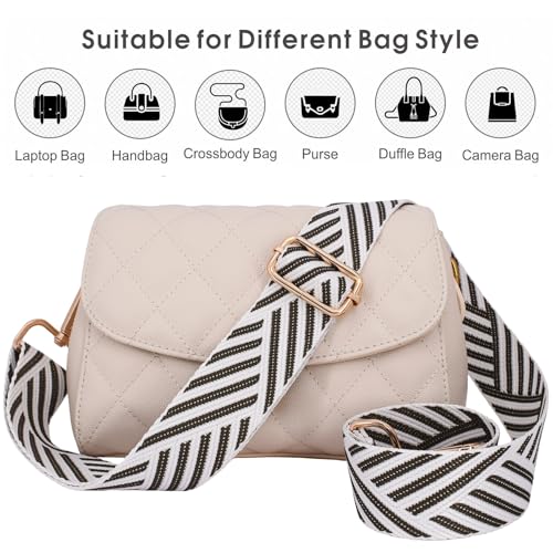 Image of Replacement Purse Strap Shoulder Strap Adjustable Crossbody Strap for Women Crossbody Wide Shoulder Bag