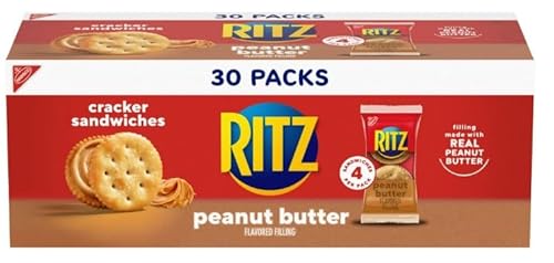 Ritz Peanut Butter Sandwich Crackers - 30 Pack