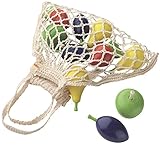 HABA Wooden Fruit Set in Shopping Bag