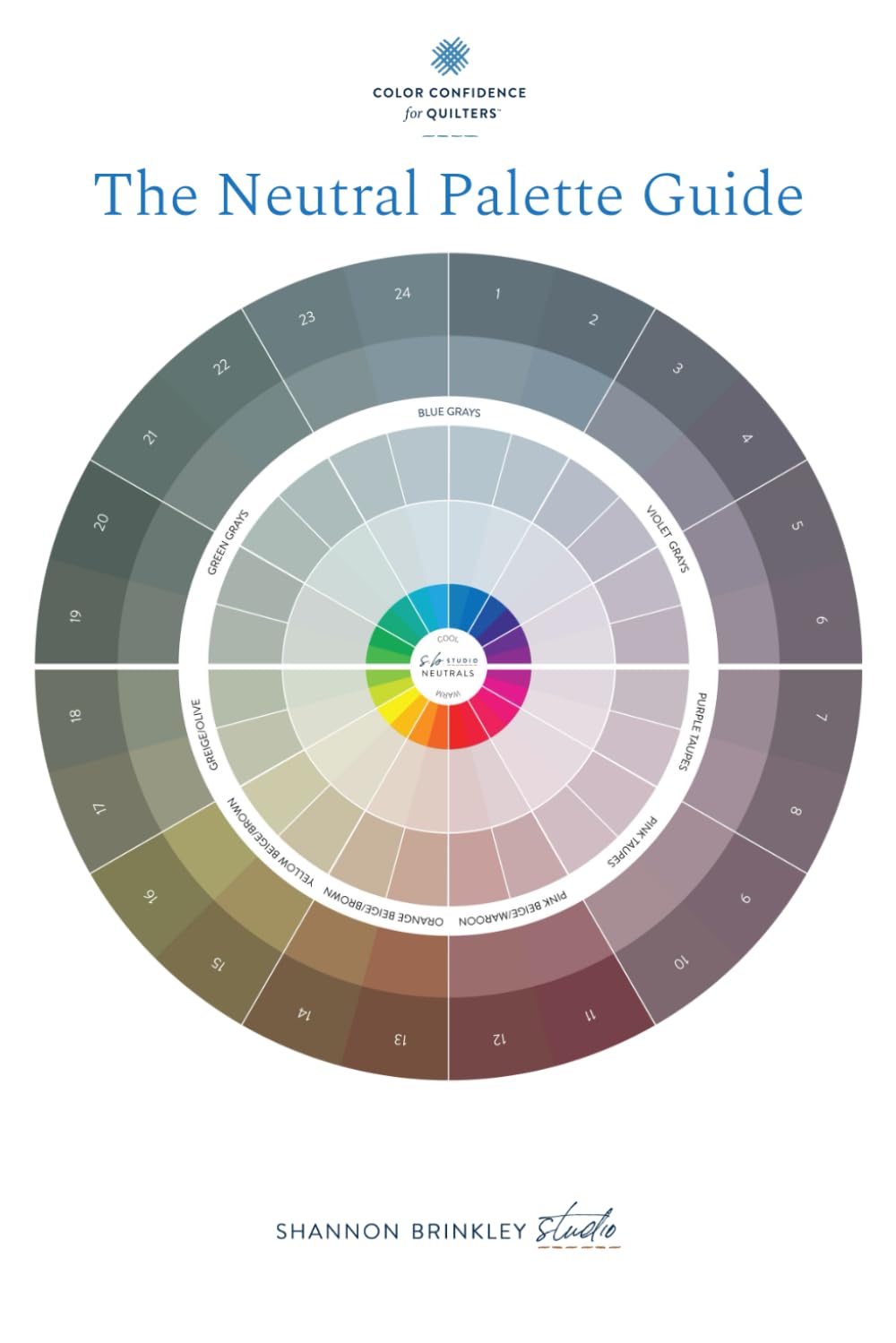 The Neutral Palette Guide: Ultimate Color Tool: Color Confidence for Quilters