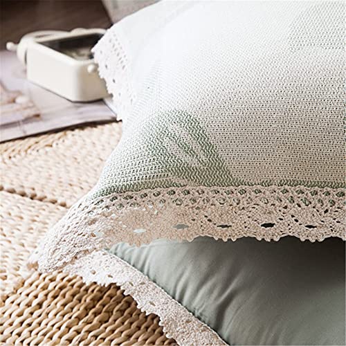 Couvre-lit en lin matelassé vert 230x250 pour un lit double d'exception - 7