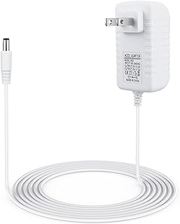 5V DuetSoothe Power Cord for Graco Simple Sway - 6V Snugapuppy Charger Replacement for Fisher Price, Ingenuity Swing, 10 ft, White