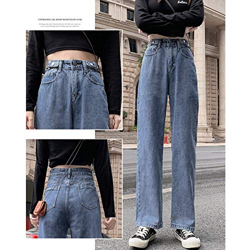 Women's Jeans Relaxed Fit Straight Leg High Waisted Trendy Vintage Boyfriend Juniors Teen Girls Baggy Denim Pants3