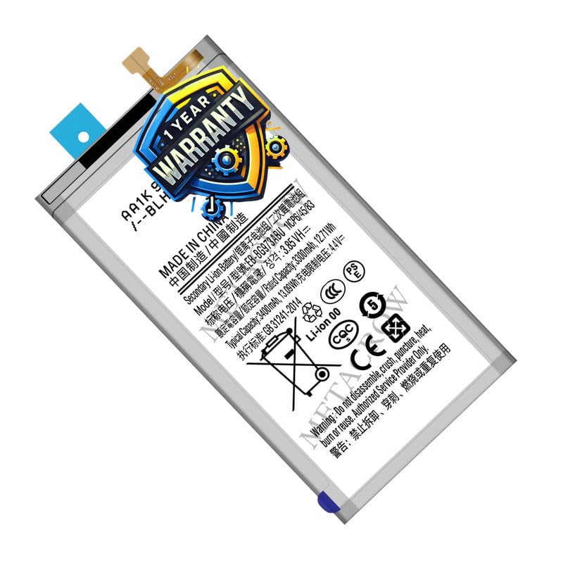 Image of Original EB-BG973ABE Battery Compatible for Samsung Galaxy S10 - (3400mAh) - 1 Year Warranty JK1