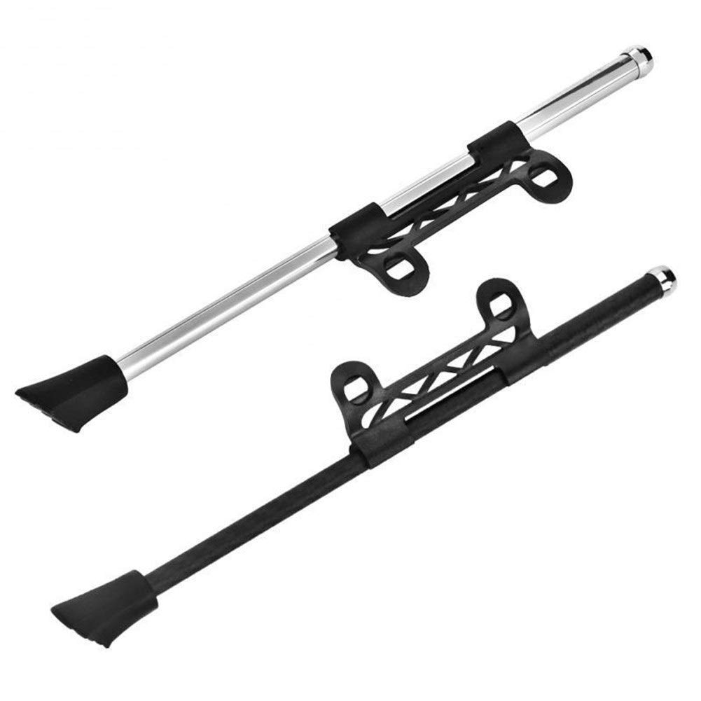 Regulowana podpórka rowerowa, z antypoślizgowymi gumowymi nóżkami, włókno węglowe/stal nierdzewna Rower BMX Podpórka pod stopkę boczną do parkowania Szybkozłączka Ultralekka podpórka rowerowa Stojak n