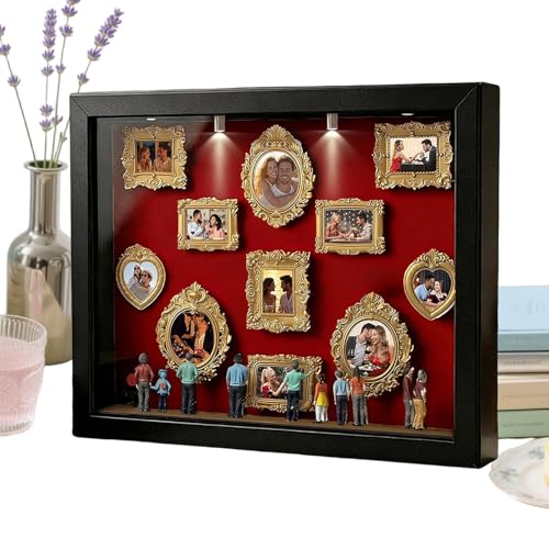 Mini Museo DIY - Conjunto De Marcos De Sombra...