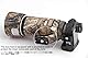 Rolanpro Wasserdichter Objektivmantel für Canon RF 100–500 mm F/4,5–7,1 L ist USM Camouflage-Regenschutz (39# Grass)