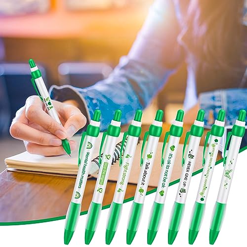 Bolígrafos Retráctiles Ctosree Conciencia Salud Mental 120 Pzs miniatura 2