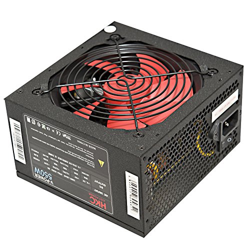 550 Watt ATX PC-Netzteil HKC V-POWER mit 120mm Lüfter