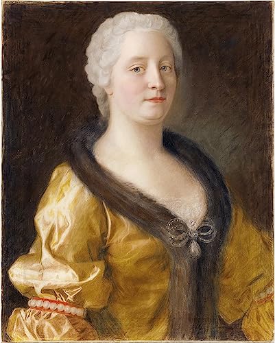 Toile Marie-Thérèse d'Autriche liotard décoration murale grand format