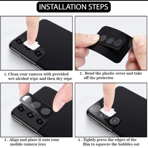 Image of Camera Lens Protector comfortable for OPPO A53S 5G- 9H Tempered Glass, Scratch-Resistant Camera Glass Protector (OPPO A53S (5G))