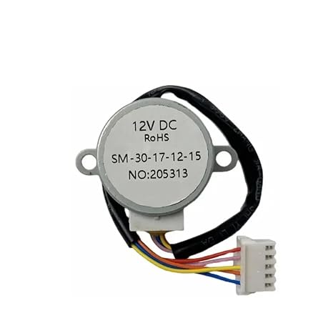 Drift Swing Wind Motor Stepper Air Conditioner Motor,Compatible for Midea SM-30-17-12-15 DC12V
