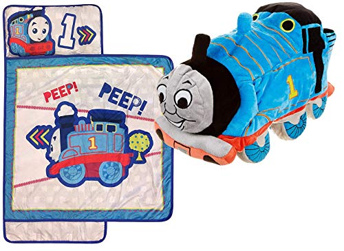 Jay Franco Nickelodeon Thomas & Friends Nap Mat and Pillow Buddy Bundle