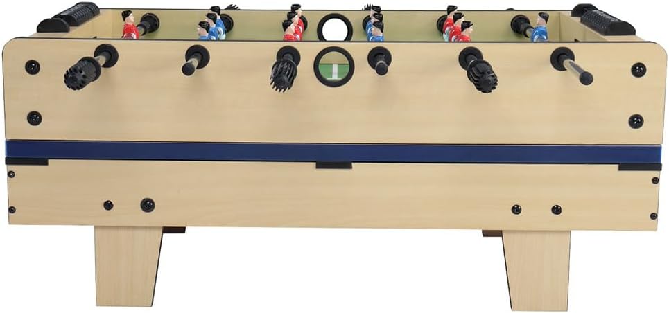 4 in 1 Multi Combo Game Table 3FT Combination Game Tables with Adult Size Foosball Table with Hockey, Foosball with Soccer, Pool Table, Table Tennis Table for Arcade, Party, Family Night, Game