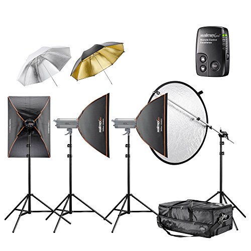 Walimex Pro VC Excellence Studioset Classic 6.5.5 inkl. 2x 500 Watt/1x 600 Watt  Abbildung