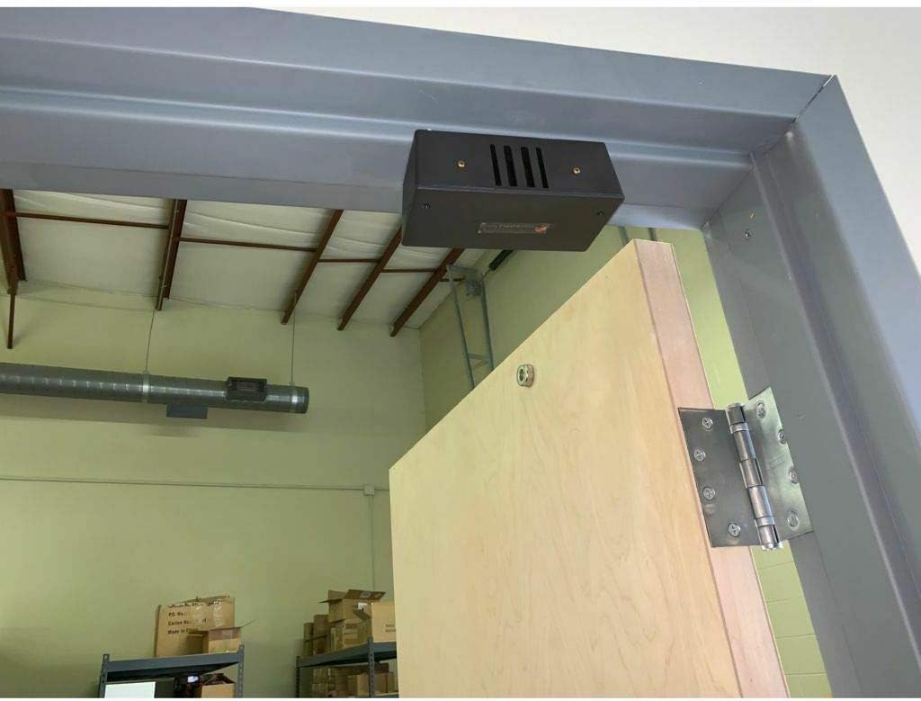 Safeguard Supply EZCHIME Entrance Alert Mechanical Chime - Easy to Install Door Entry Alert for All Door Types - Powerful Yet Welcoming Business Door Bell - Door Chimes When Door Opens for Business