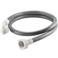 Mangueira de Entrada 2 Metros com Filtro – Para Máquina de Lavar Brastemp, Electrolux, Consul, Tanquinho e Lava Louças - Diametro 3,8"