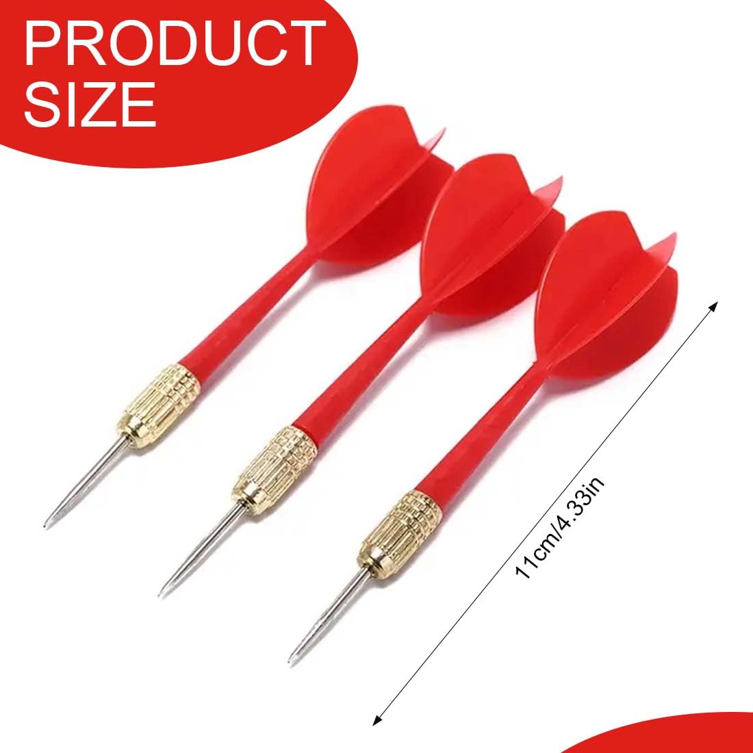 Set 18 Freccette Professionali Con Punte In Plastica E Acciaio - 6 Colorati Per Principianti E Bambini - Foto 9