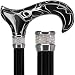 Pearlz Designer Adjustable Cane (Black)
