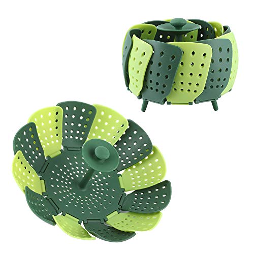 Panier de vapeur extensible et résistant à la température pour une cuisson parfaite