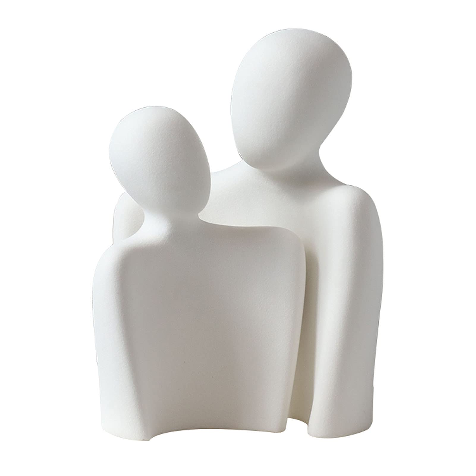 CNfhFRY statue， Romantic Couple Art Sculpture, Home Office Shelf Decoration Marriage Celebration(F)