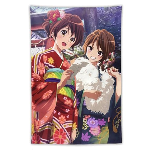 響け！ユーフォニアム タペストリー 飾り 装飾品 インテリア おしゃれ 部屋や窓の飾り リビングルーム 壁掛け 装飾 壁掛け布 お部屋 お店 ホーム 萌えグッズ 人気キャラ プレゼント クリスマス 誕生日 アニメ 推しの商品画像（Amazon）