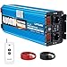 Produktbild LVYUAN 4000W/8000W Wechselrichter Reiner Sinus 12V auf 230V Spannungswandler Power Inverter Umwandler Stromwandler Konverter mit Fernbedienung, 2 LED, 2 Steckdose und USB