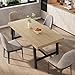GarveeHome Industrial Dining Table for 4-6 People, 63