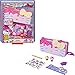 Sanrio Hello Kitty coffret Trousse et Accessoires Paradis des Glaces avec 2 figurines, gomme, règle, crayon et stickers, jouet pour enfant, GVC42