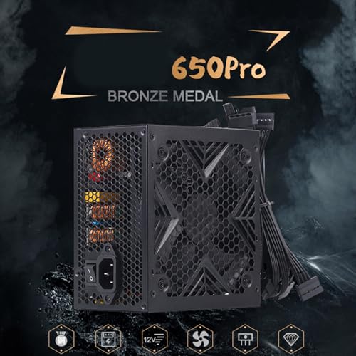 Alimentation PC de jeu 650W XAGMODSHN pour des sessions de streaming