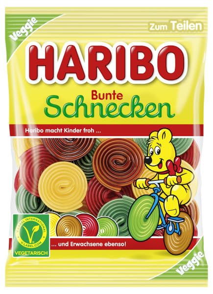 Haribo Bunte Schnecken (0.16 kg)