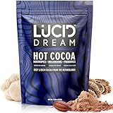 Lucid Dream Mushroom Hot Cocoa for Sleep -Dreamy Nighttime Blend with Adaptogens for Relaxation-Boosts Melatonin for Better Rest (7.94 Ounces, Chocolate)