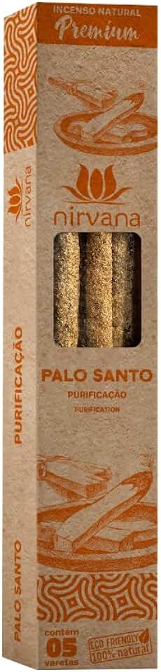 Incenso Nirvana Palo Santo Premium 100% Natural