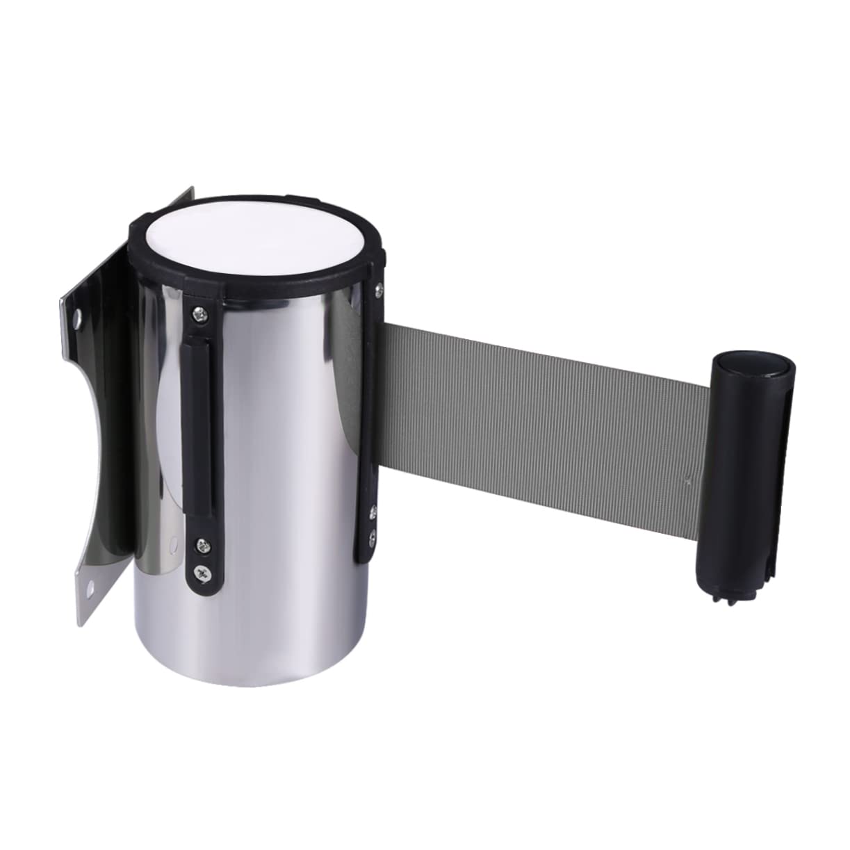 CHILDWEET 1pc Safety Warning Tape Retractable Queue Stand Retractable Barriers Belt Queue Barrier Posts Retractable Queue Barrier Belt Head Cassette Wall Mount Belt Barrier Wall Letters