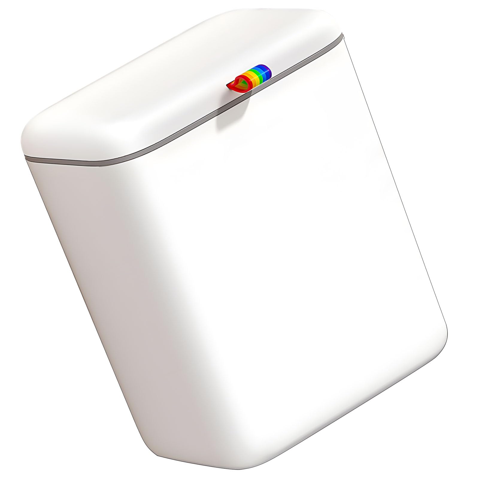 Cubo de basura delgado para cocina que soluciona problemas de espacio 8