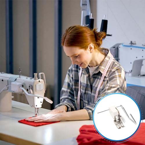 FIKLOTA Even Feed Walking Presser Foot with Adjustable Quilt Guide for Low Shank Singer, Brother, Janome, Juki, Babylock, Elna, Kenmore, White, Necchi, Simplicity, and More Sewing Machines #10449W