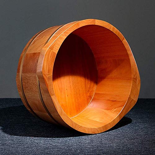 Cubo de madera para spa de pies miniatura 4